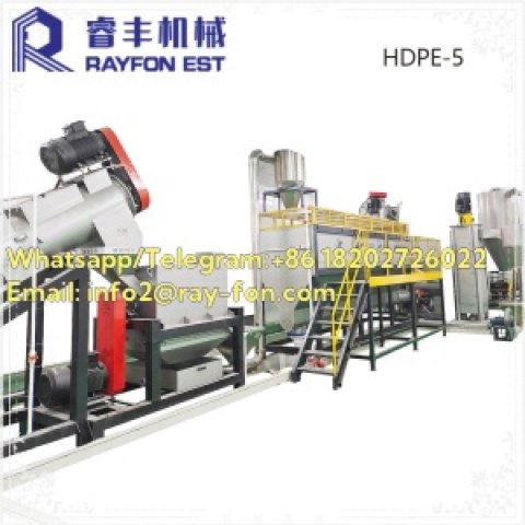 China Manufacturer Plastic Recycling Washing Machine Line Best Price