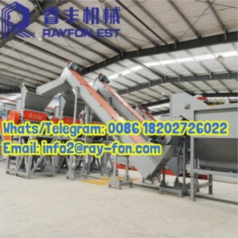 Factory Supply Heavy-Duty Plastic Recycling Washing Line – One-Stop Processing System